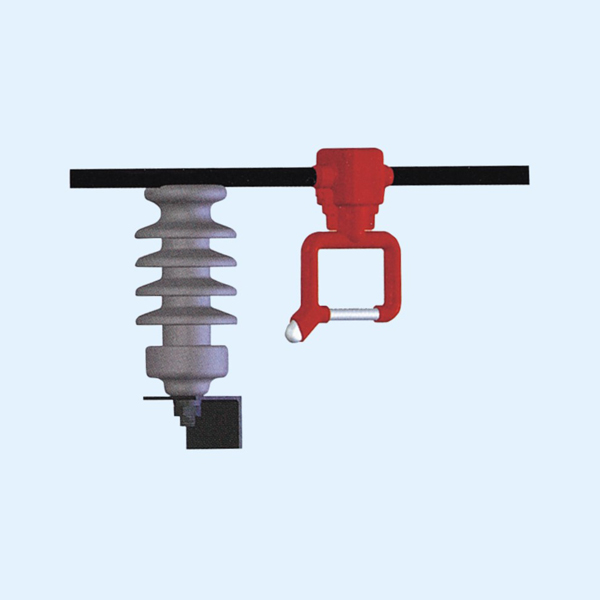 Overhead Line Lightning Protection Grounding Wire Clamp